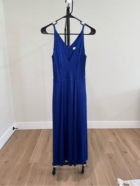 NWOT Dress the Population Royal Blue Midi/Maxi Dress - RARE Runway Sample